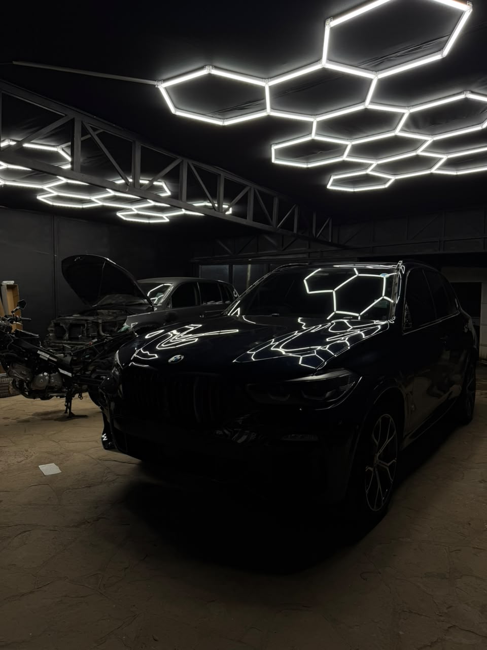 Vehicle exterior after full detail and paint correction